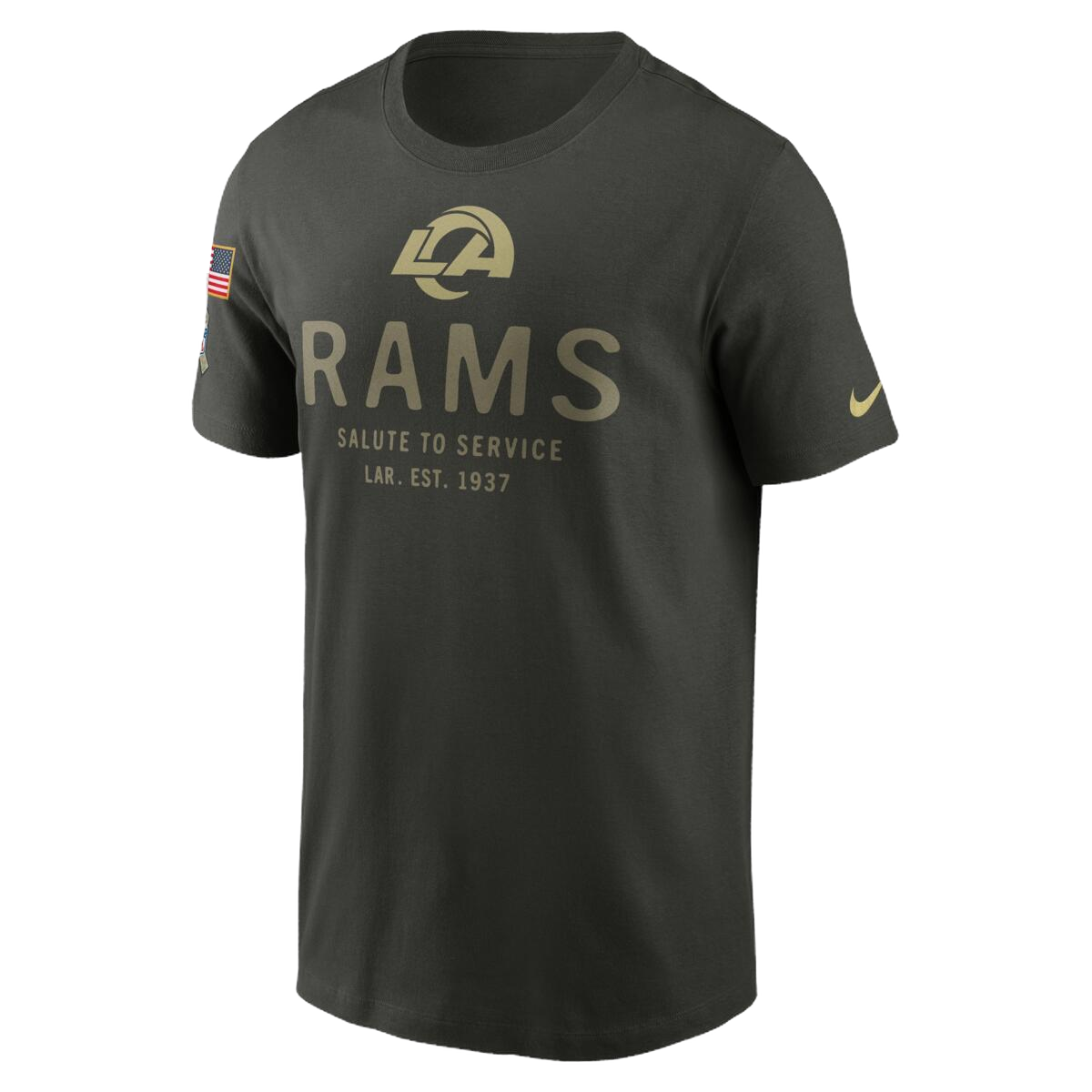 Playera Nike Salute To Service 25 Rams - NERIAS DEPORTES