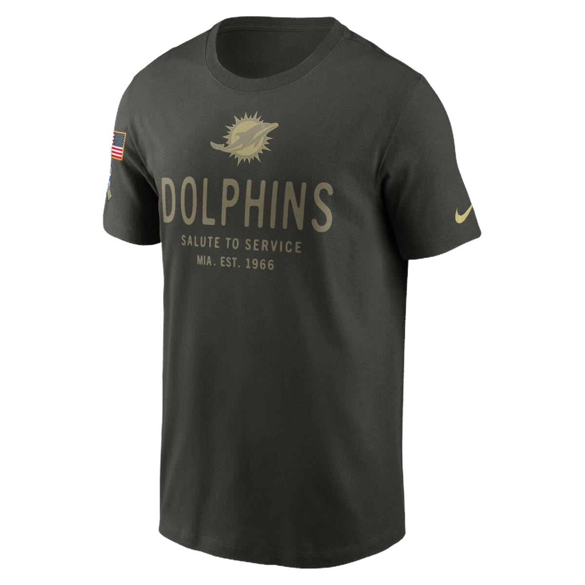 Playera Nike Salute To Service 25 Dolphins - NERIAS DEPORTES