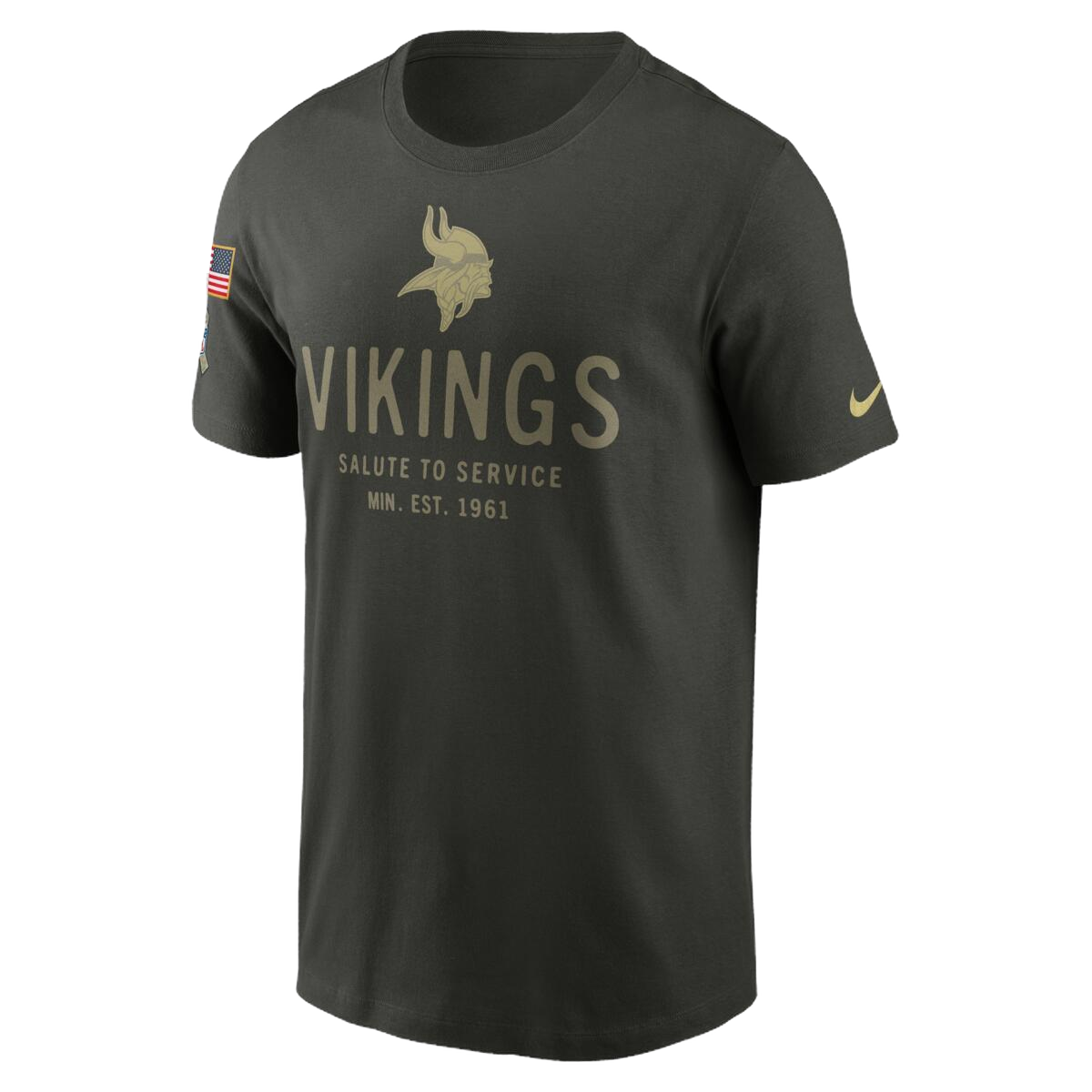 Playera Nike Salute To Service 25 Vikings