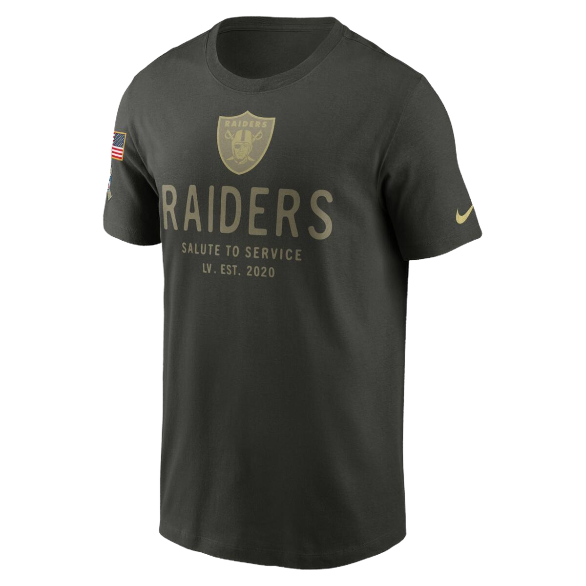 Playera Nike Salute To Service 25 Raiders