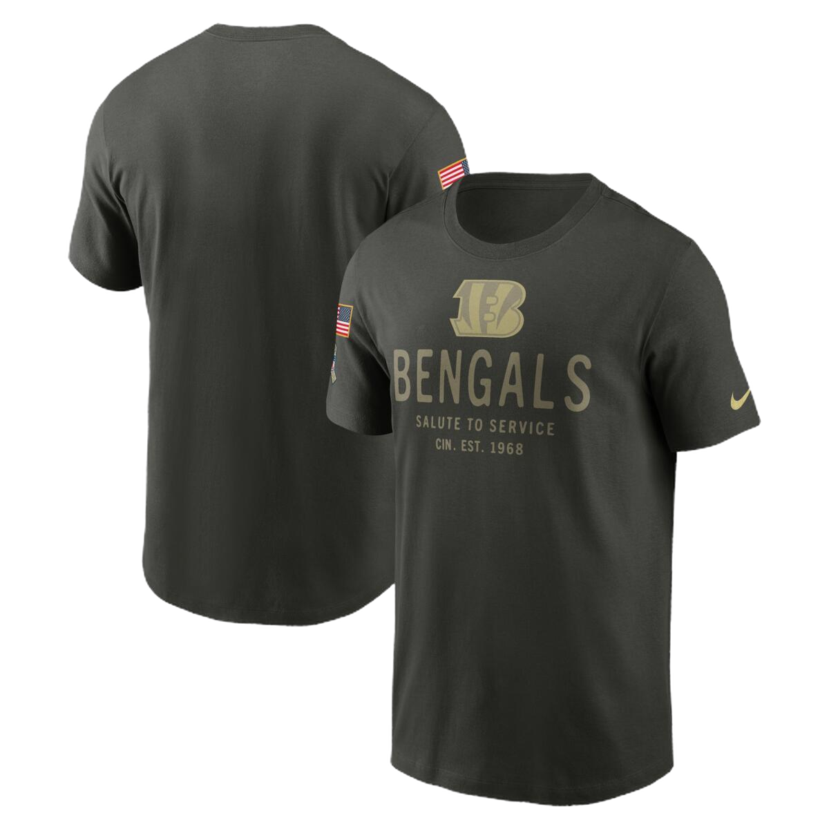 Playera Nike Salute To Service 25 Bengals