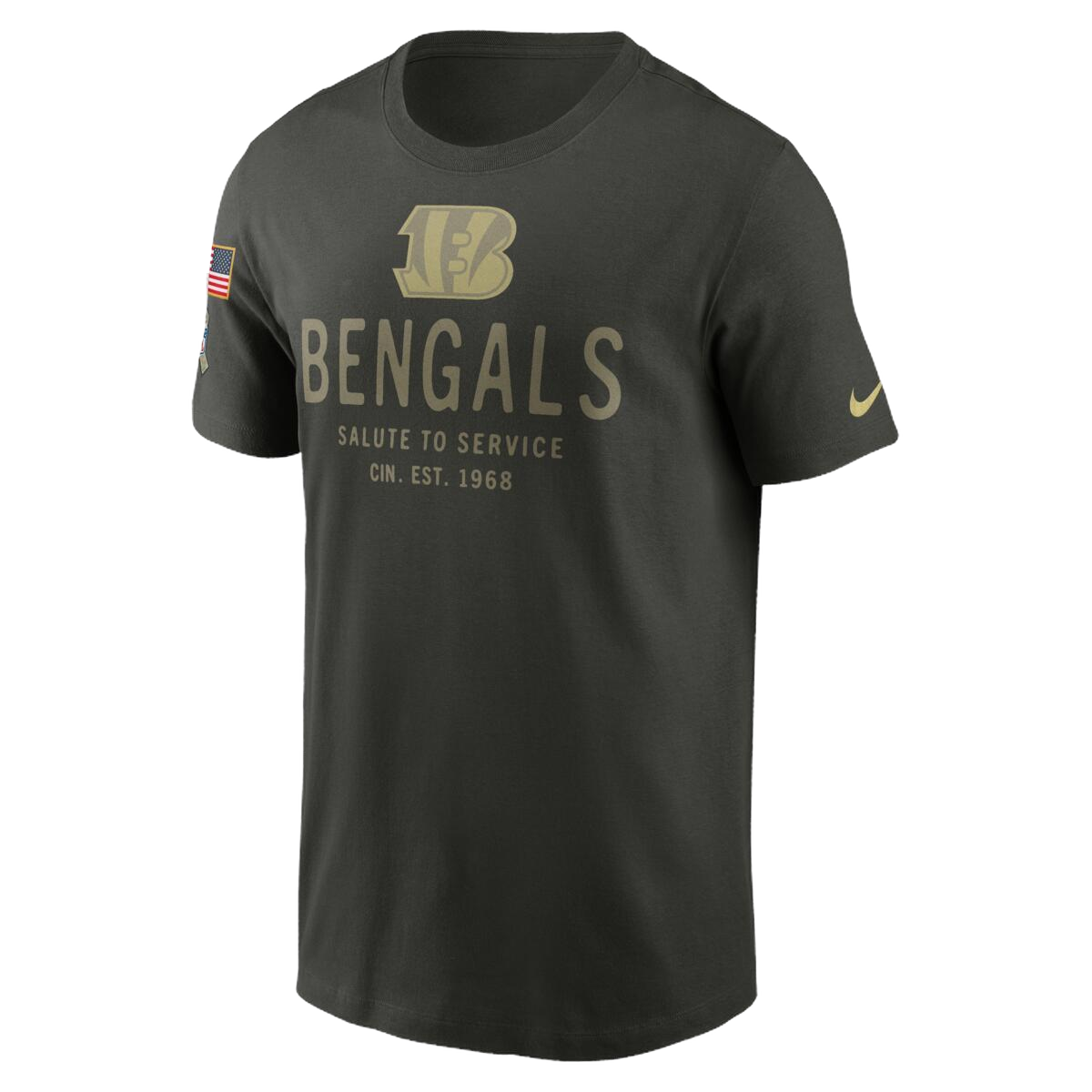 Playera Nike Salute To Service 25 Bengals