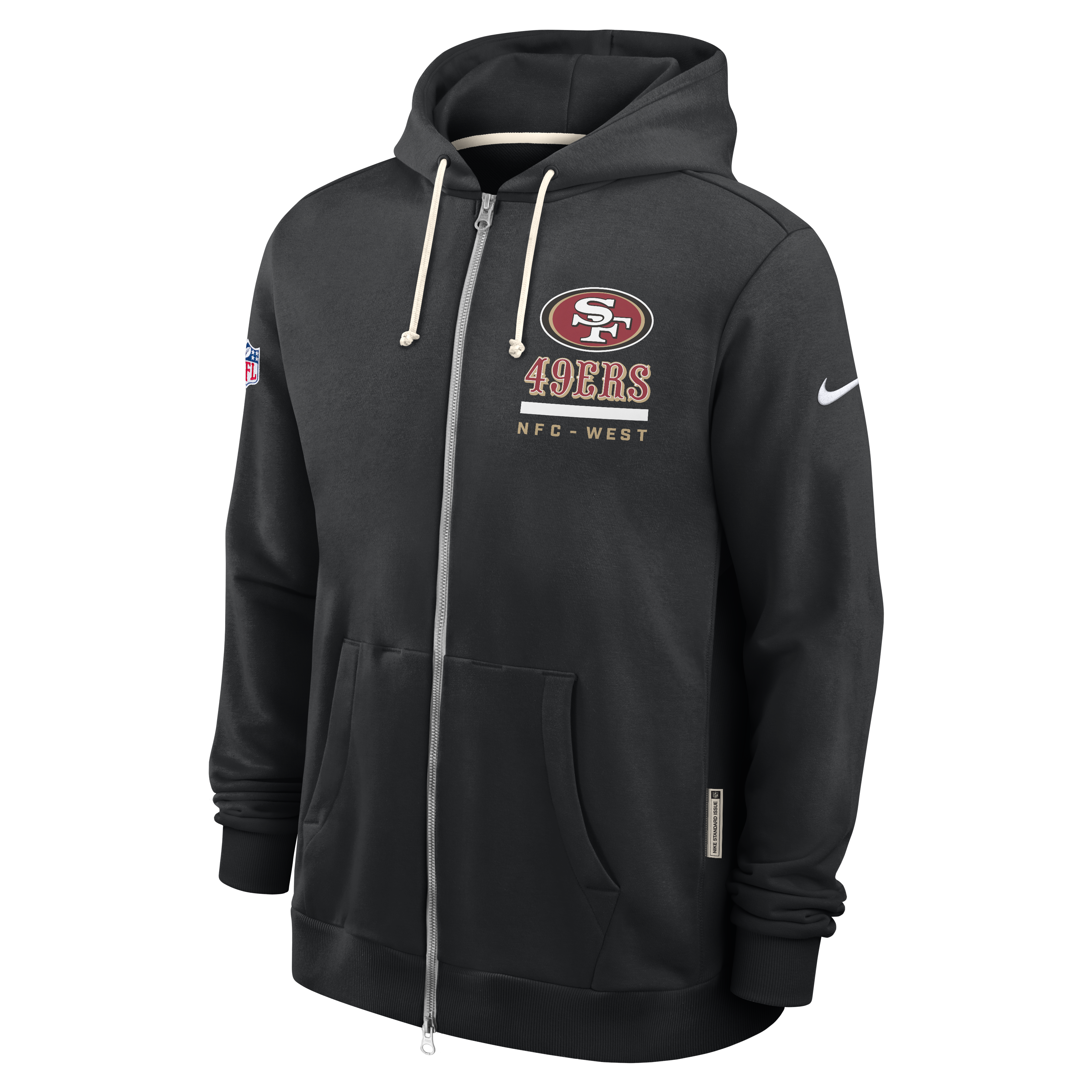 Sudadera Nike 25 SideLine FZ 49ers