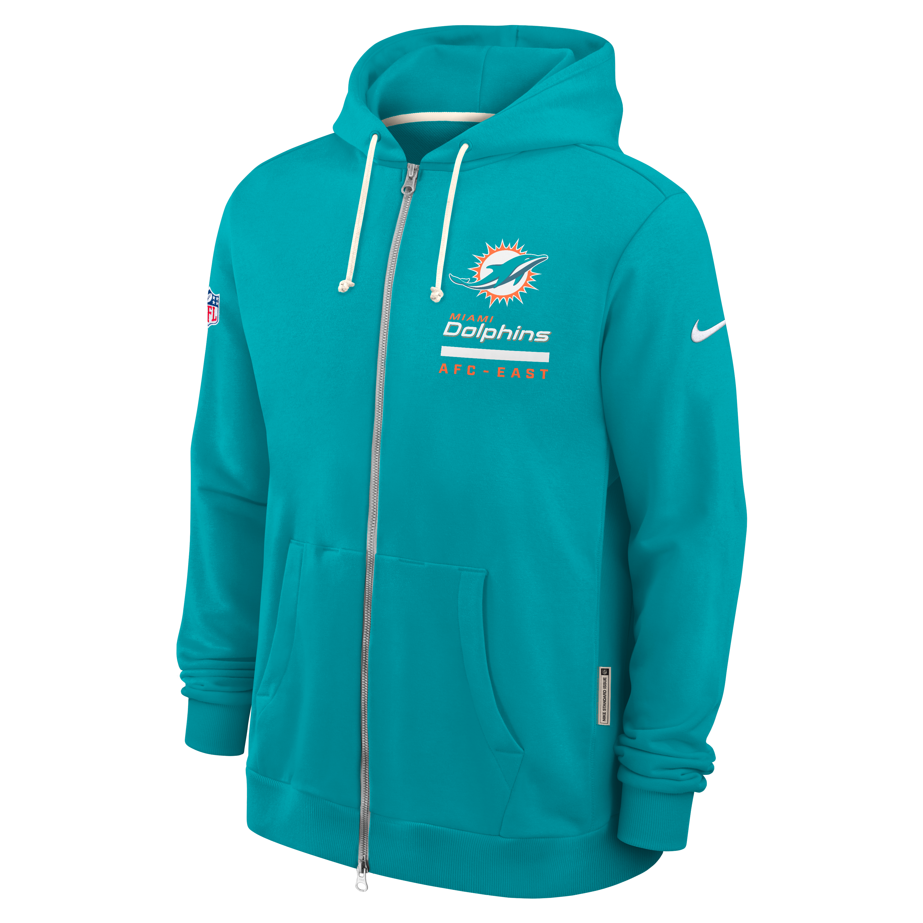 Sudadera Nike 25 SideLine FZ Dolphins
