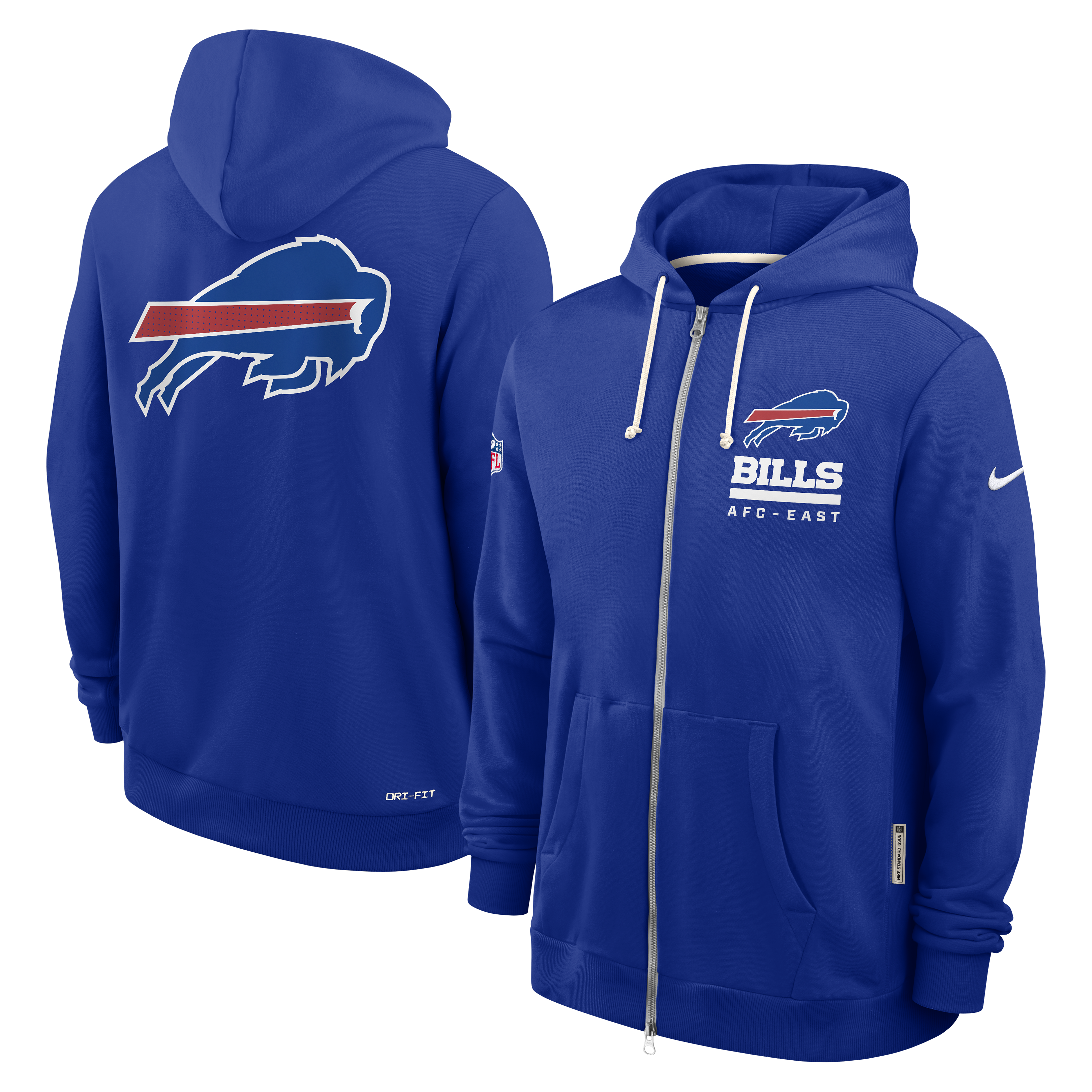 Sudadera Nike 25 SideLine FZ Bills - NERIAS DEPORTES