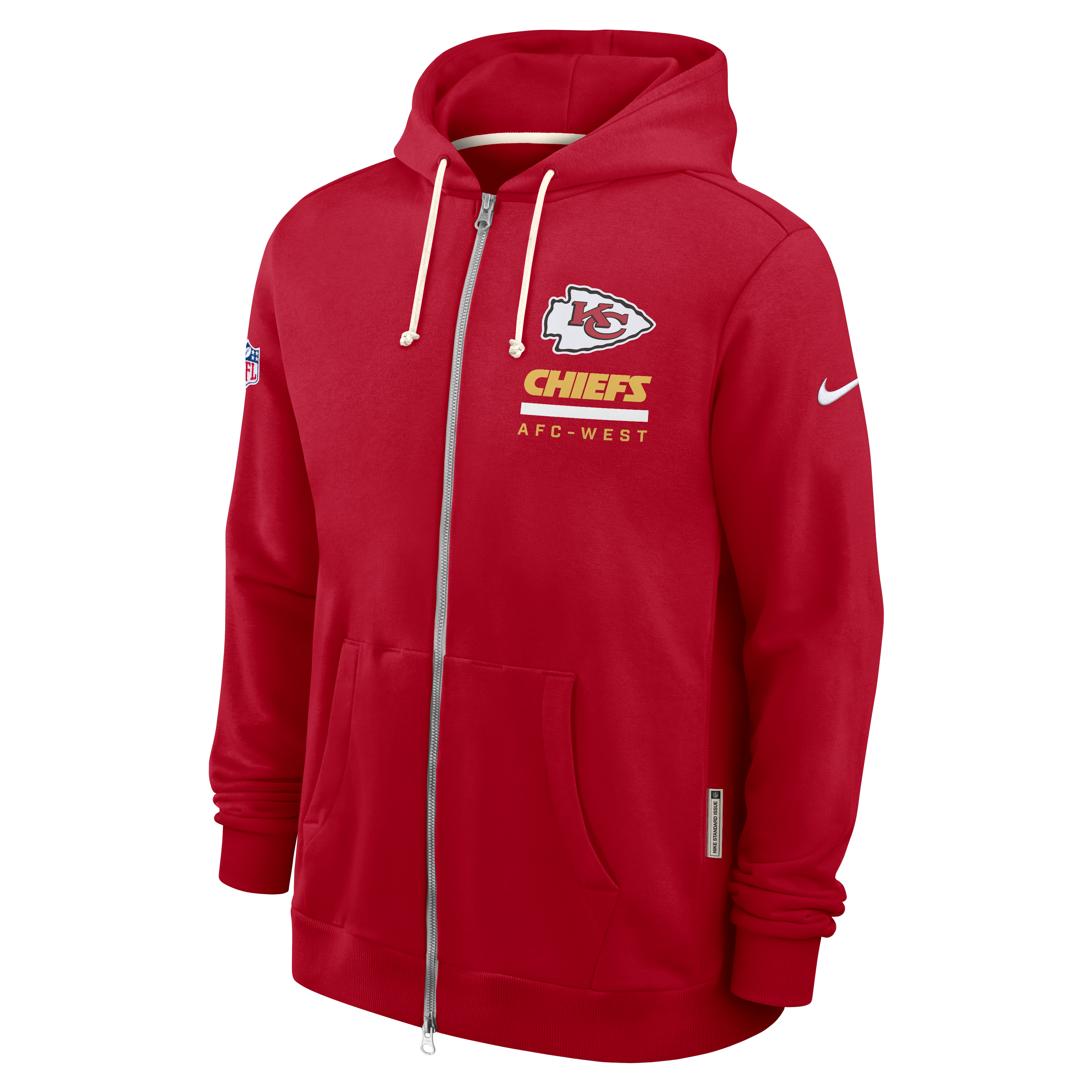 Sudadera Nike 25 SideLine FZ Chiefs