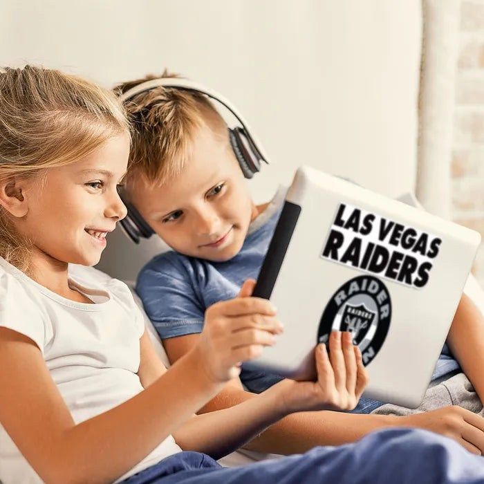 Calcomanía Set Multiuso 3PK Fan NFL Raiders