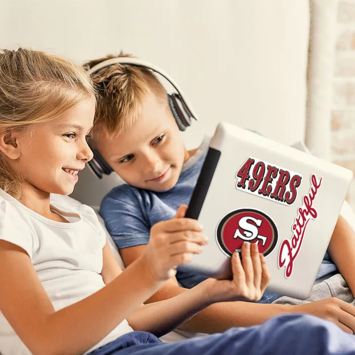 Calcomanía Set Multiuso 3PK Fan NFL 49ers