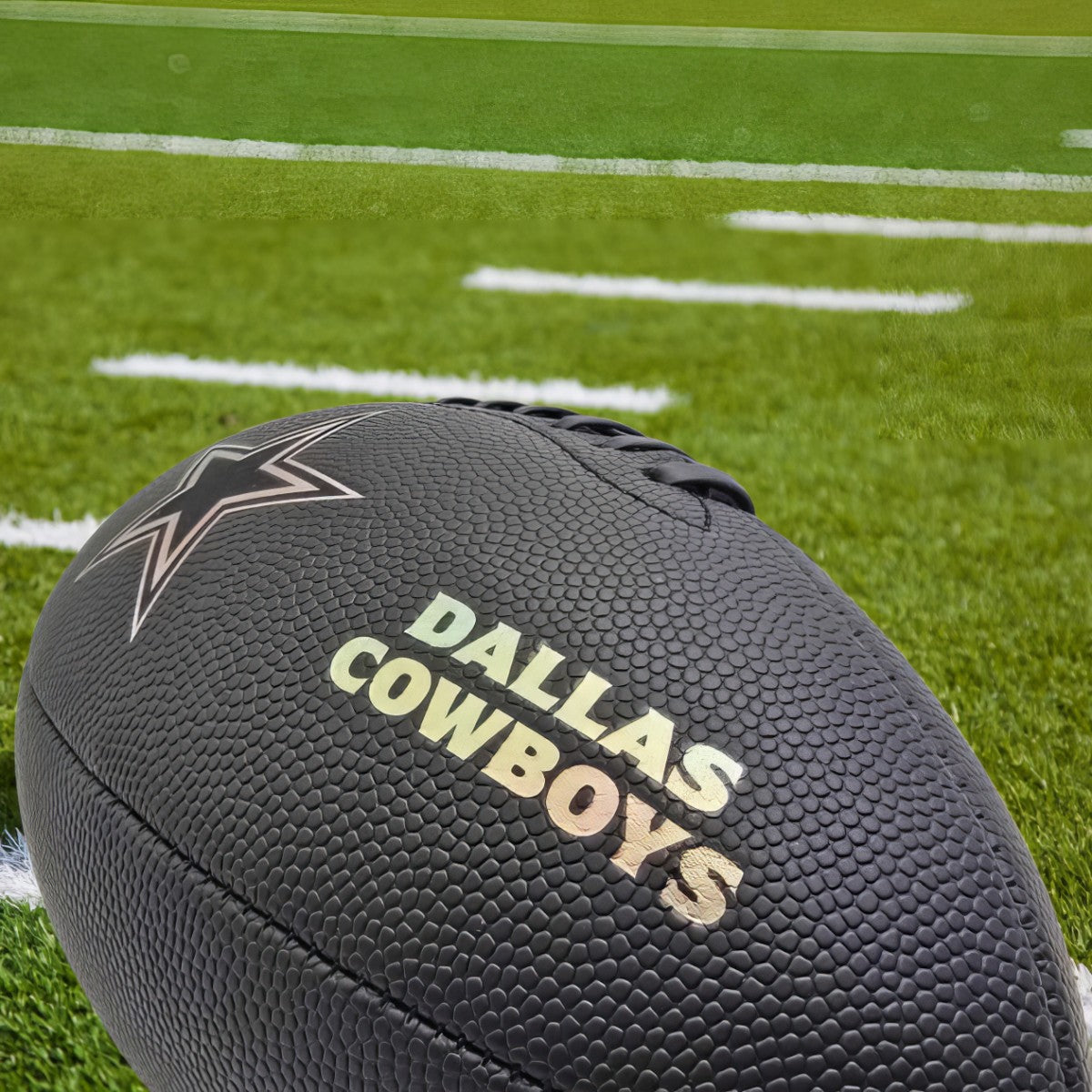 Balón Wilson Metallic NFL Tamaño Oficial Dallas Cowboys