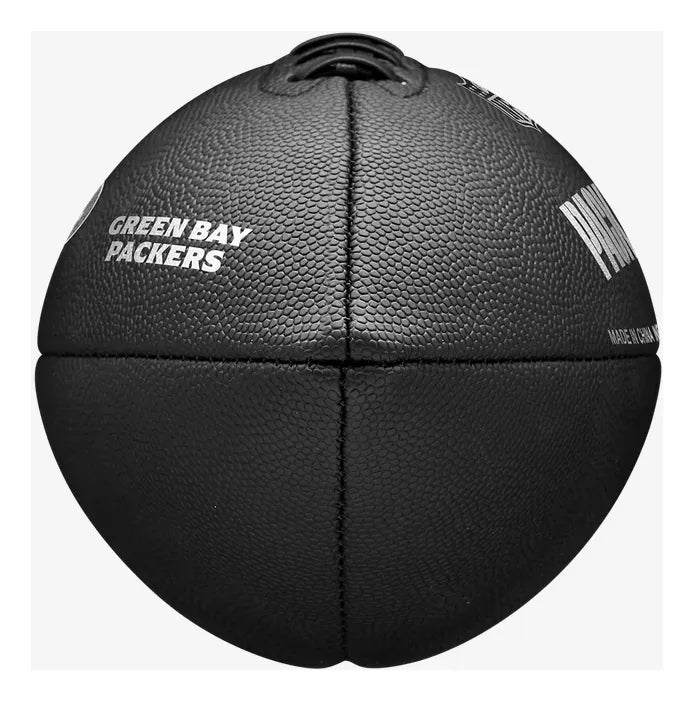 Balón Wilson Metallic NFL Tamaño Oficial Packers