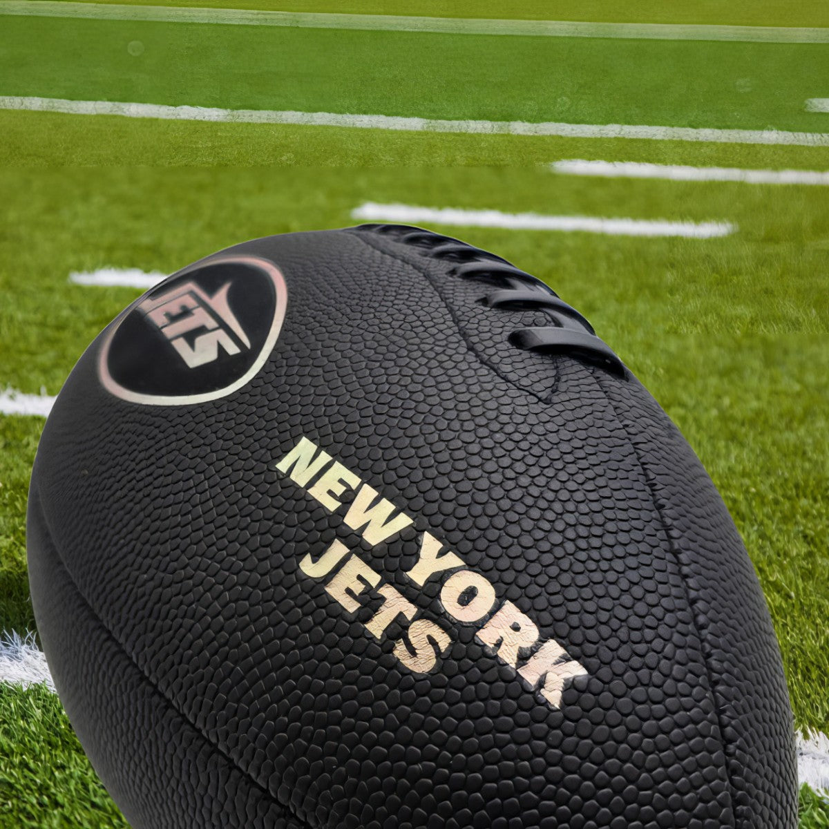 Balón Wilson Metallic NFL Tamaño Oficial Jets