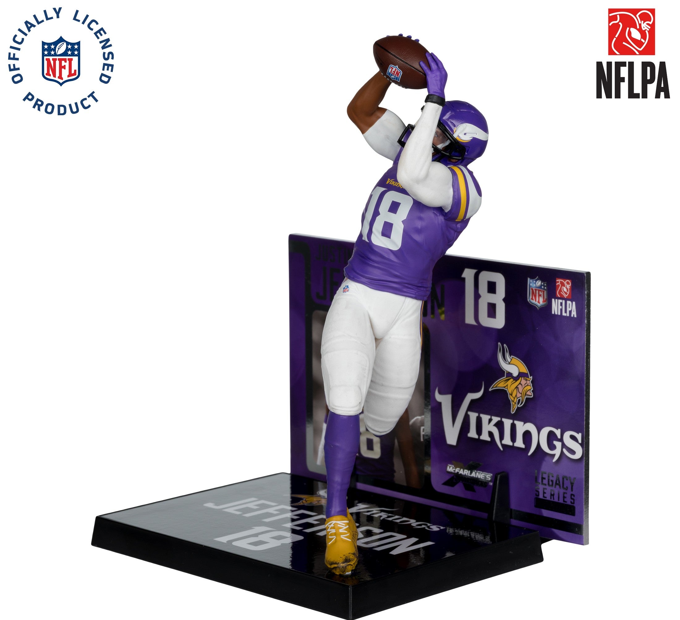 Figura Coleccionable NFL McFarlanes Vikings Justin Jefferson - NERIAS DEPORTES