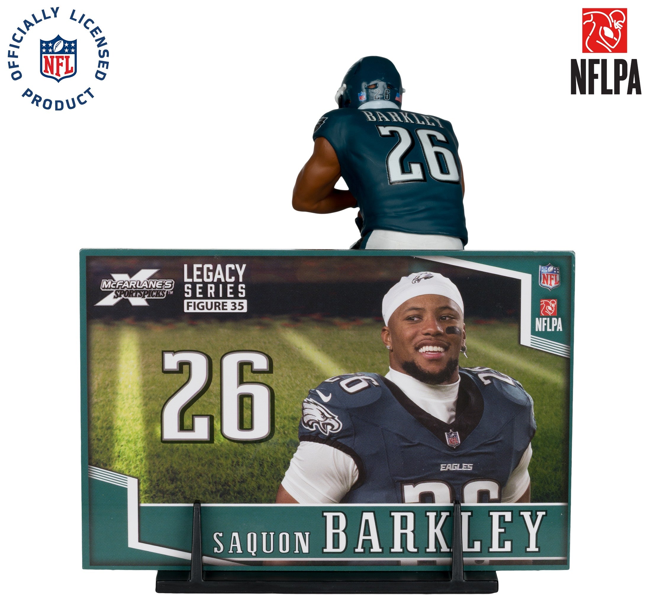 Figura Coleccionable NFL McFarlane's Eagles Saquon Barkley - NERIAS DEPORTES