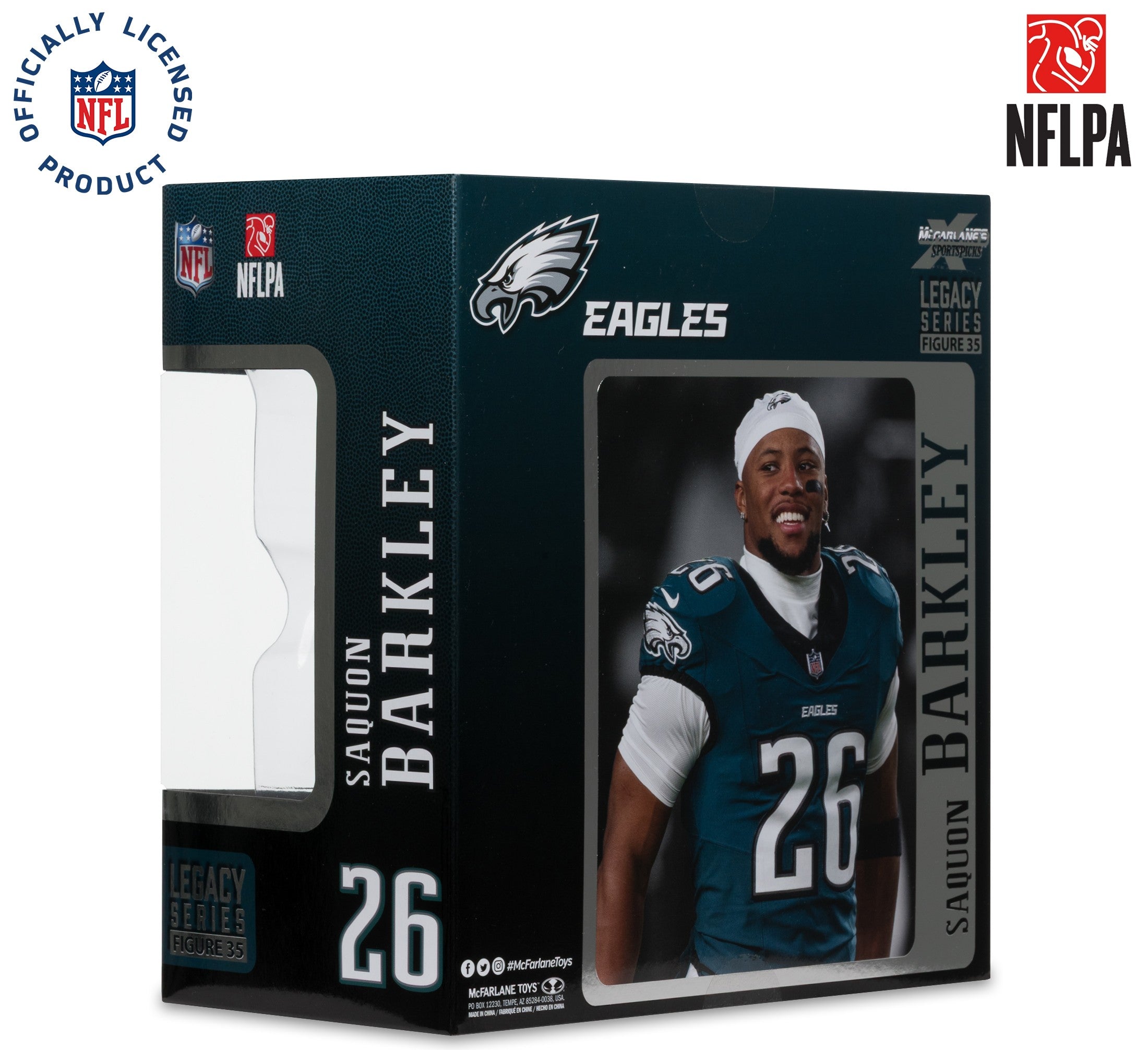 Figura Coleccionable NFL McFarlane's Eagles Saquon Barkley - NERIAS DEPORTES