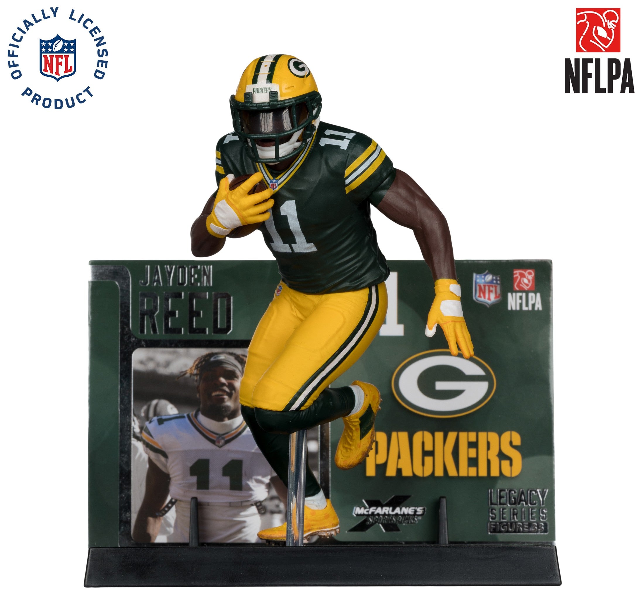 Figura Coleccionable NFL McFarlane's Packers Jayden Reed - NERIAS DEPORTES