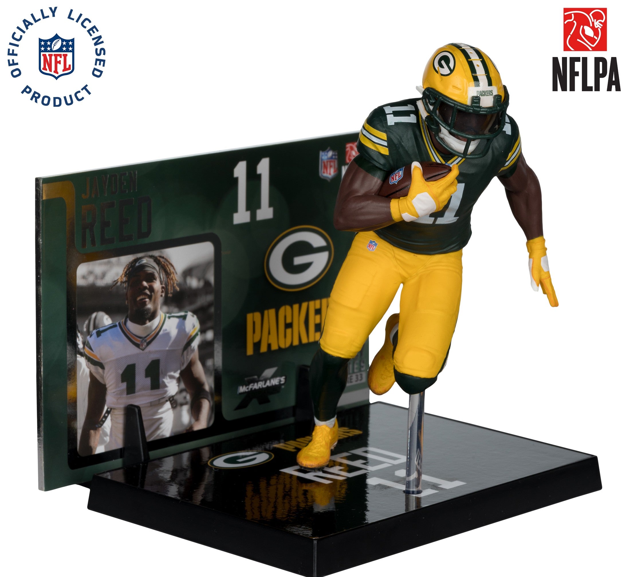 Figura Coleccionable NFL McFarlane's Packers Jayden Reed - NERIAS DEPORTES