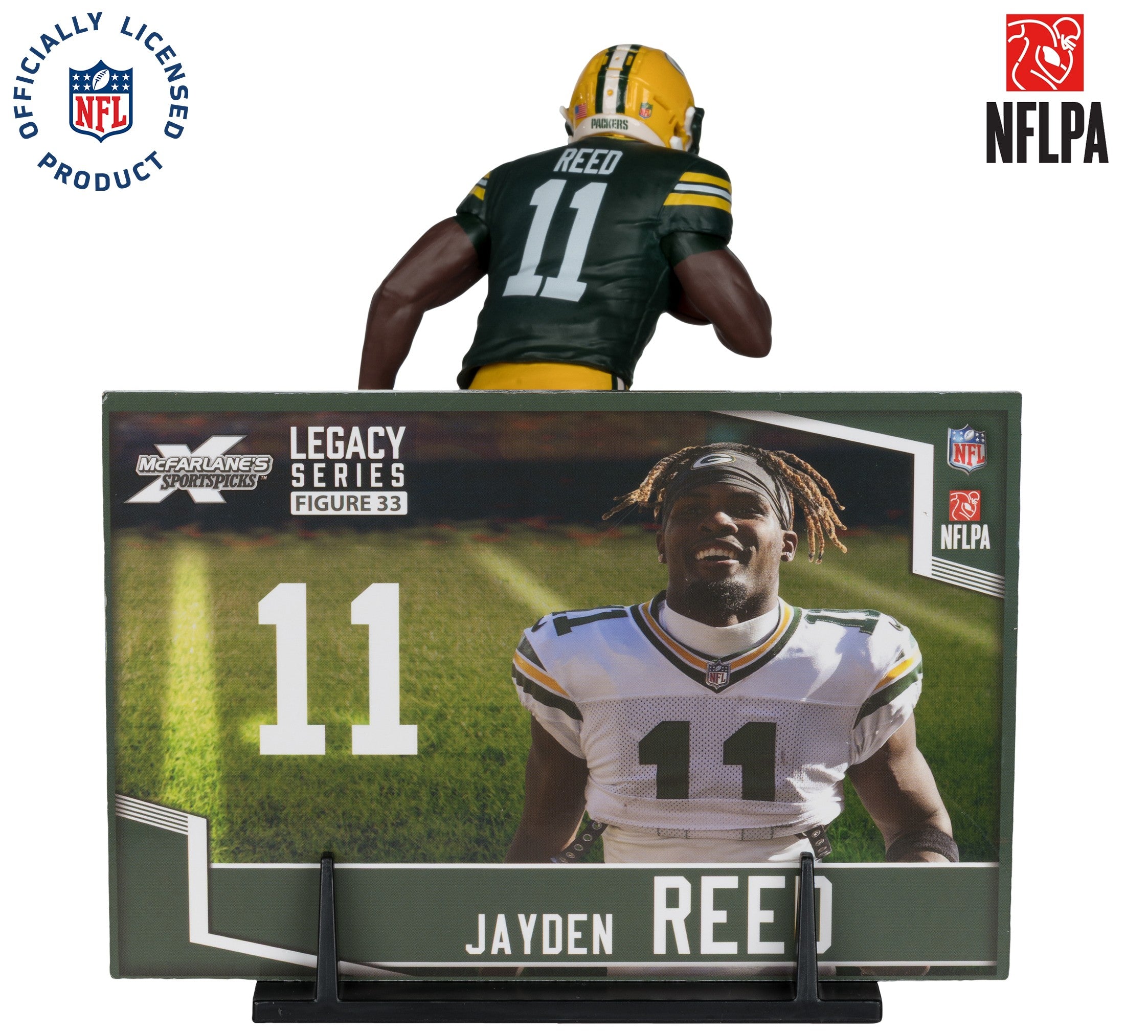 Figura Coleccionable NFL McFarlane's Packers Jayden Reed - NERIAS DEPORTES