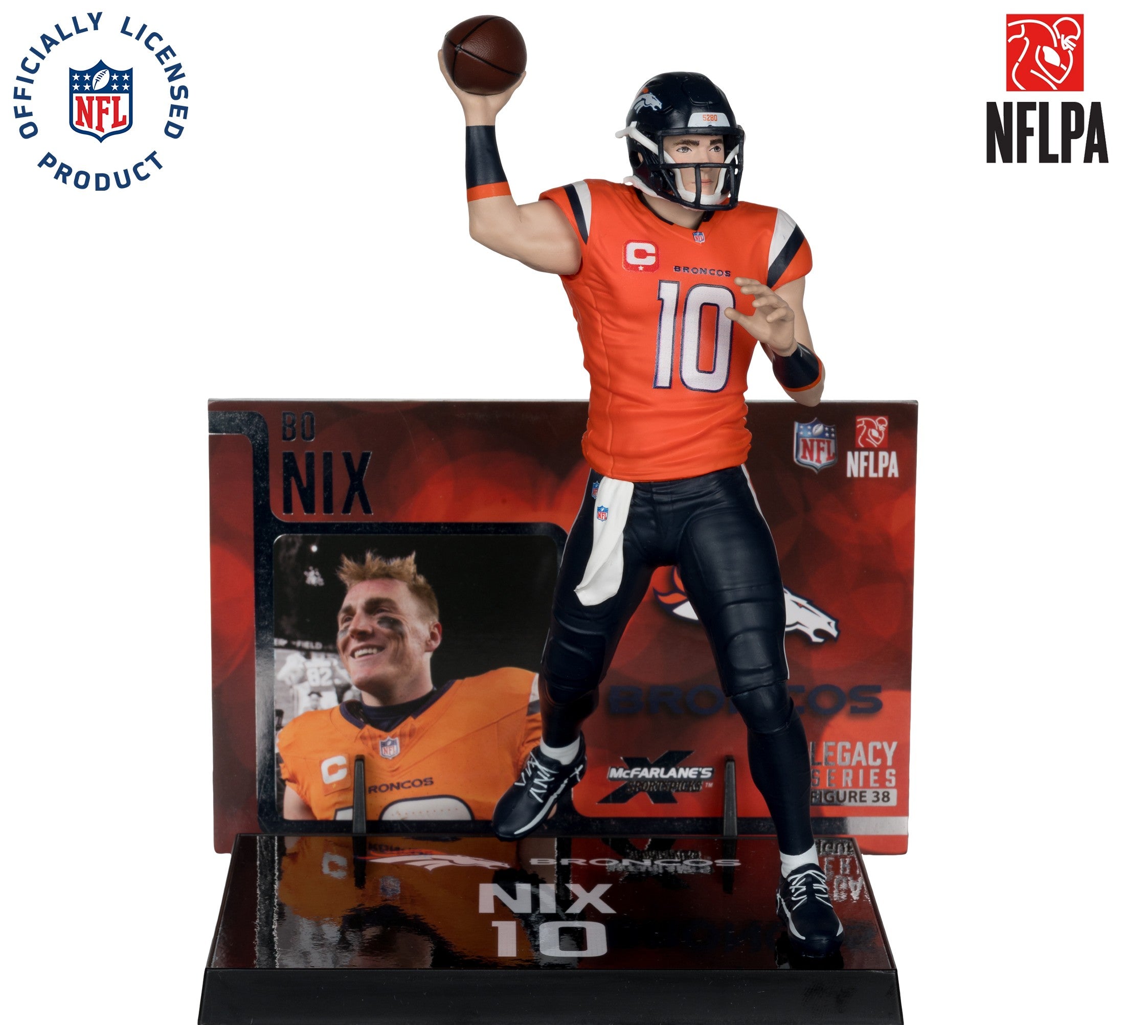 Figura Coleccionable NFL McFarlane's Broncos Bo Nix - NERIAS DEPORTES