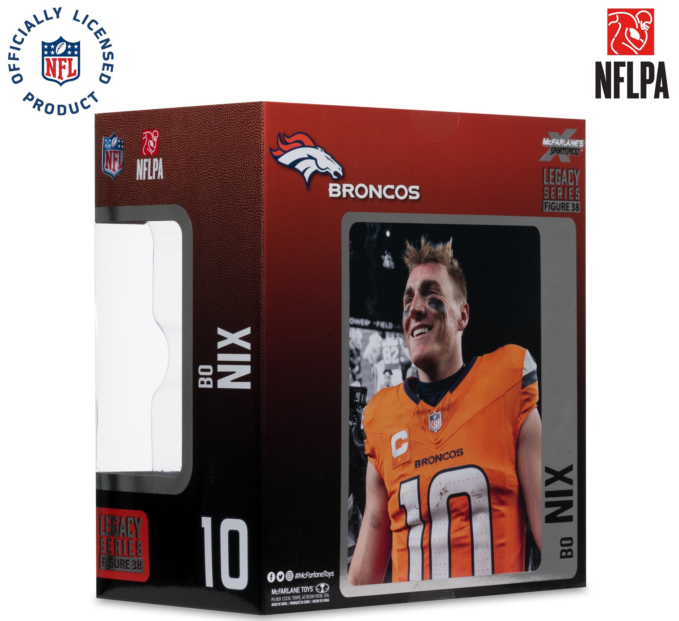 Figura Coleccionable NFL McFarlane's Broncos Bo Nix - NERIAS DEPORTES