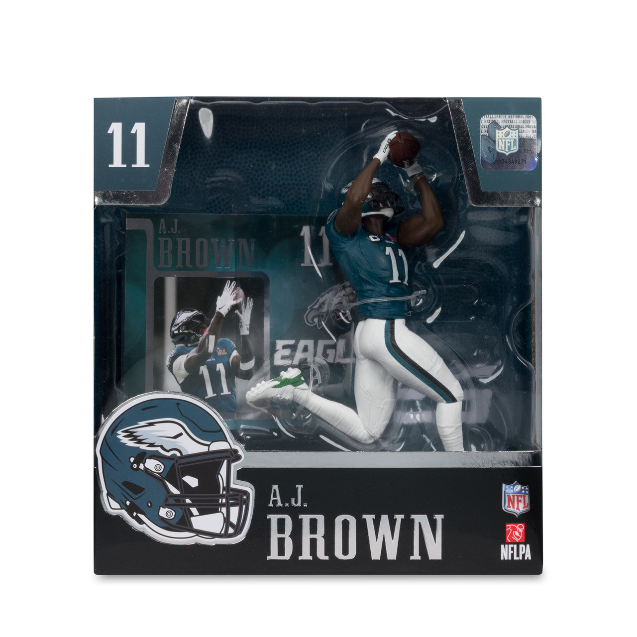 Figura McFarlane Legacy Series NFL Eagles A. J. Brown - NERIAS DEPORTES