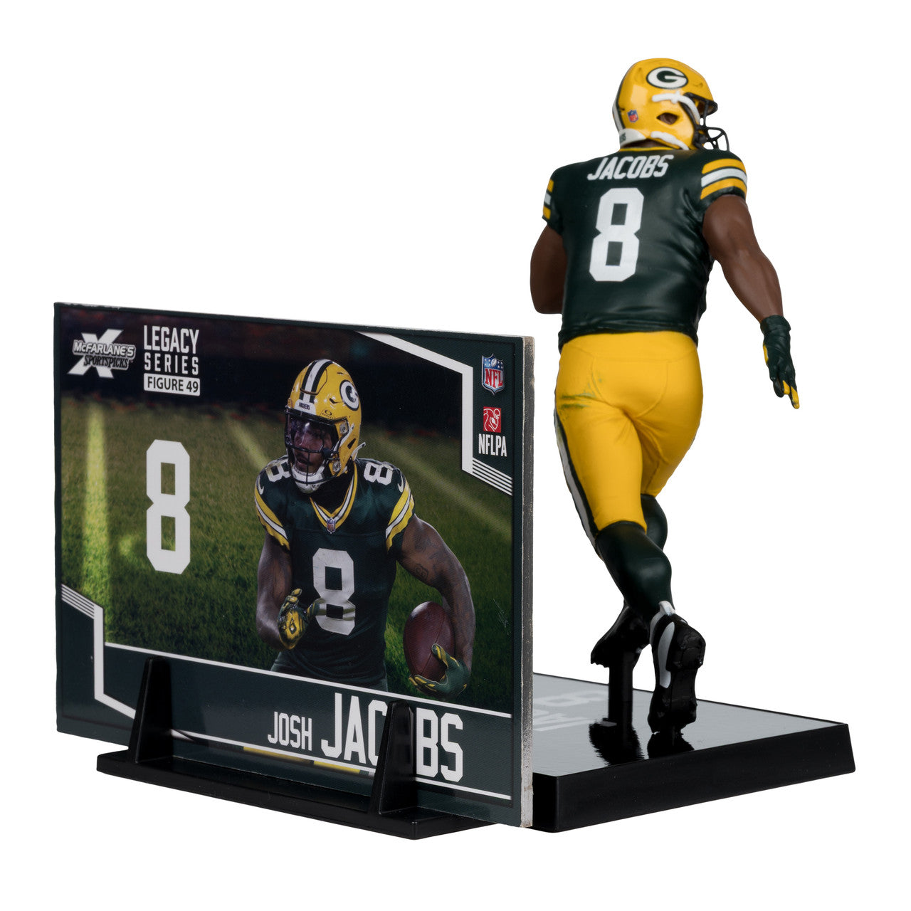 Figura McFarlane Legacy Series NFL Packers Josh Jacobs - NERIAS DEPORTES