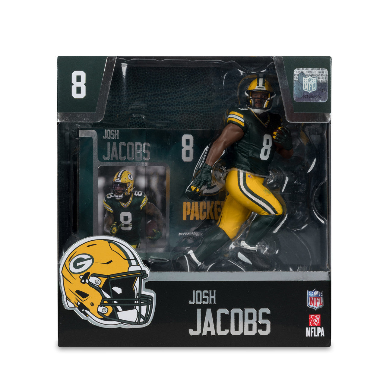 Figura McFarlane Legacy Series NFL Packers Josh Jacobs - NERIAS DEPORTES