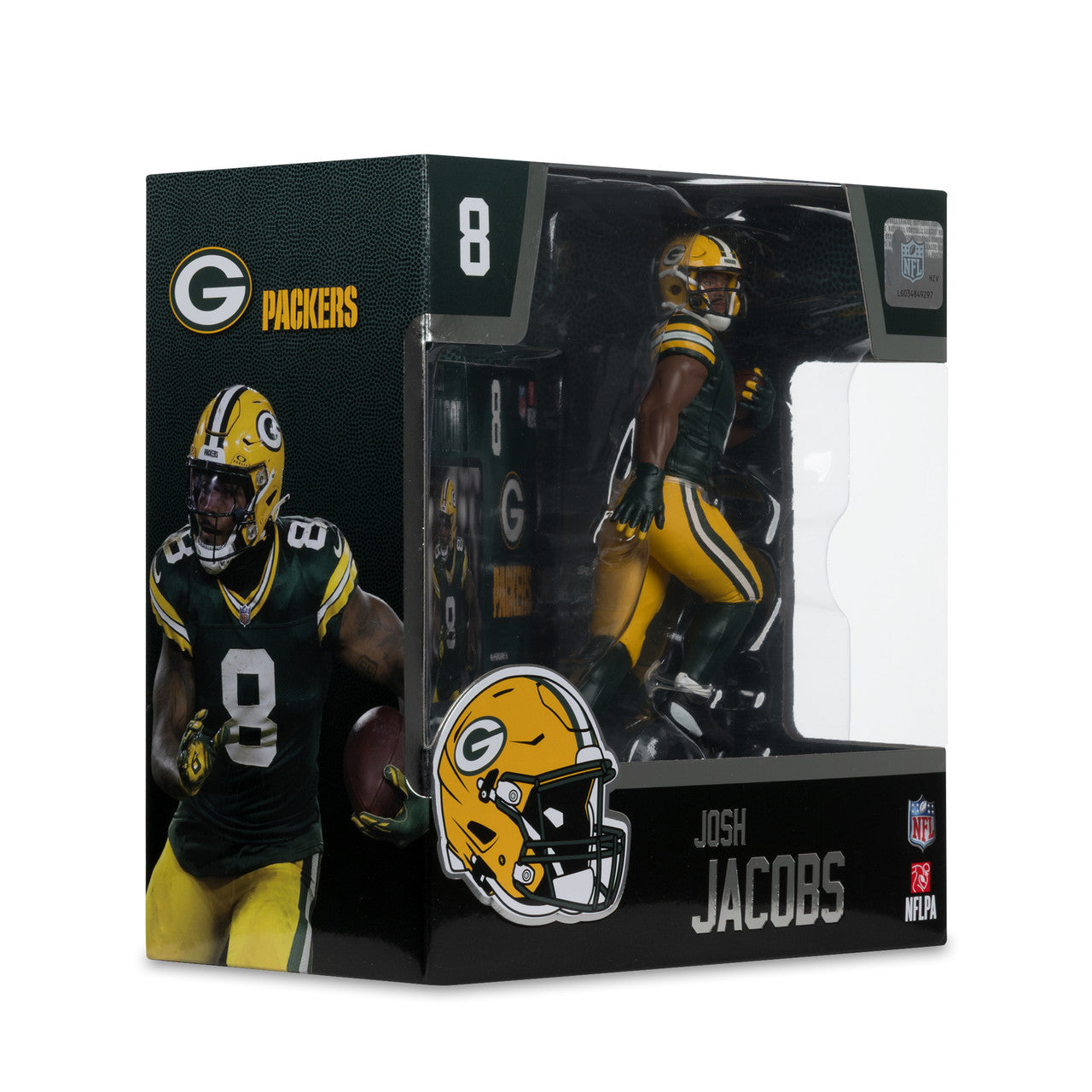 Figura McFarlane Legacy Series NFL Packers Josh Jacobs - NERIAS DEPORTES