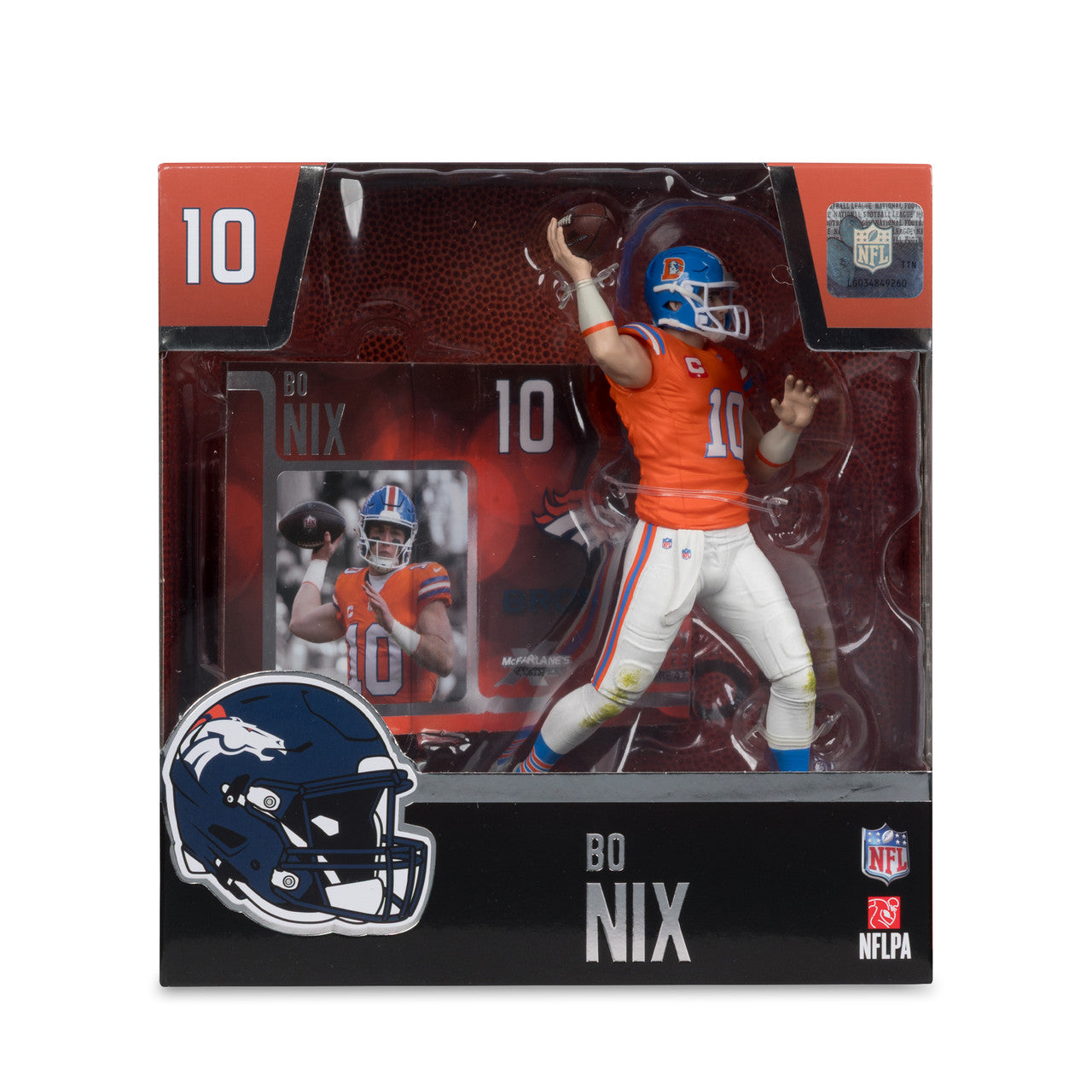 Figura McFarlane Legacy Series NFL Broncos Bo Nix Classic Jersey