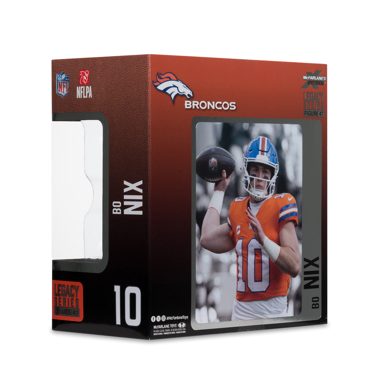 Figura McFarlane Legacy Series NFL Broncos Bo Nix Classic Jersey