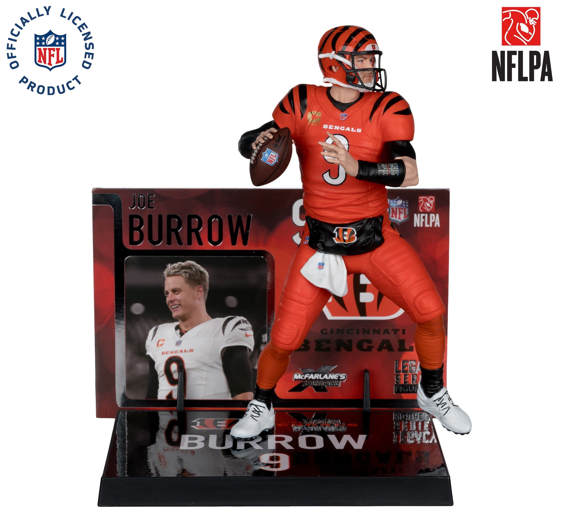 Figura Coleccionable NFL McFarlane's Bengals Joe Burrow - NERIAS DEPORTES
