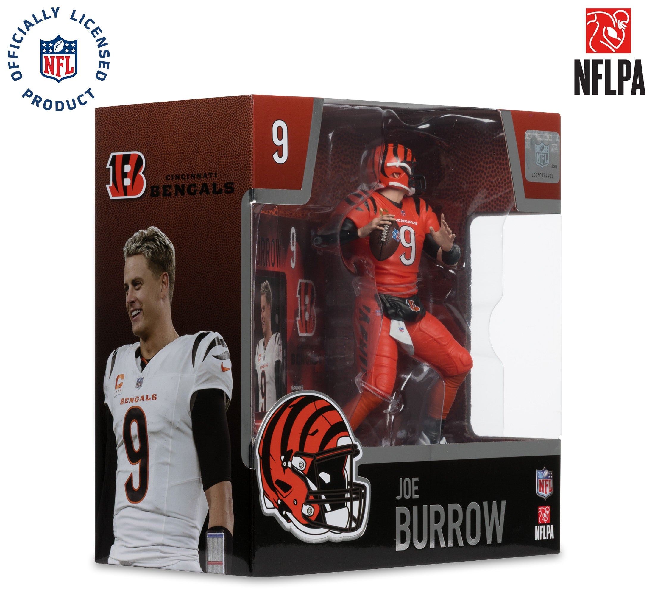 Figura Coleccionable NFL McFarlane's Bengals Joe Burrow - NERIAS DEPORTES