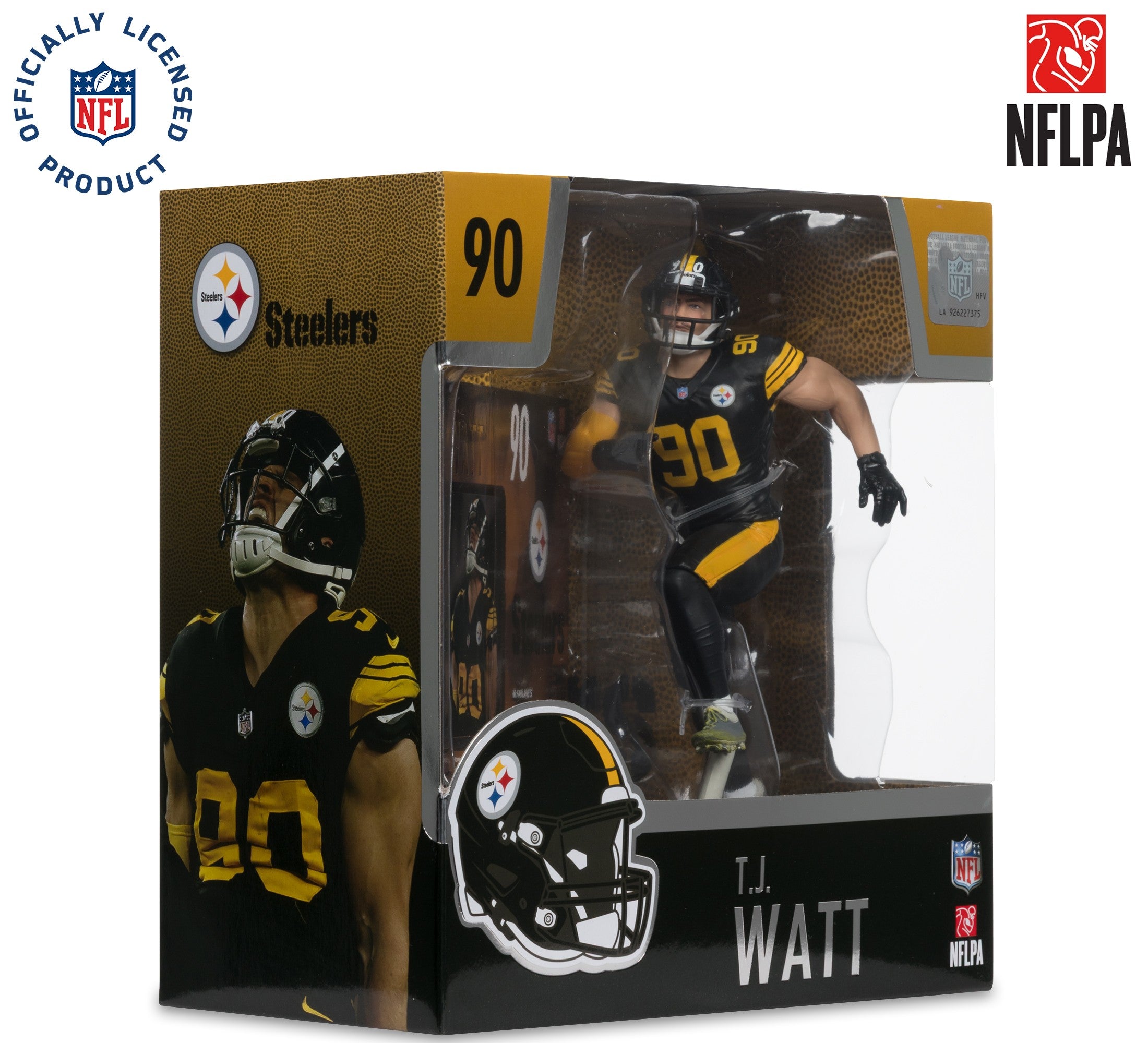 Figura Coleccionable NFL McFarlane's Steelers TJ Watt - NERIAS DEPORTES