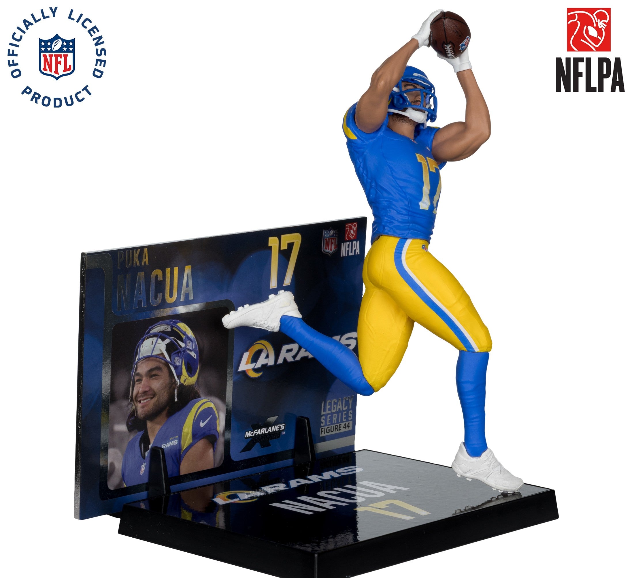 Figura Coleccionable NFL McFarlane's Rams Puka Nacua - NERIAS DEPORTES