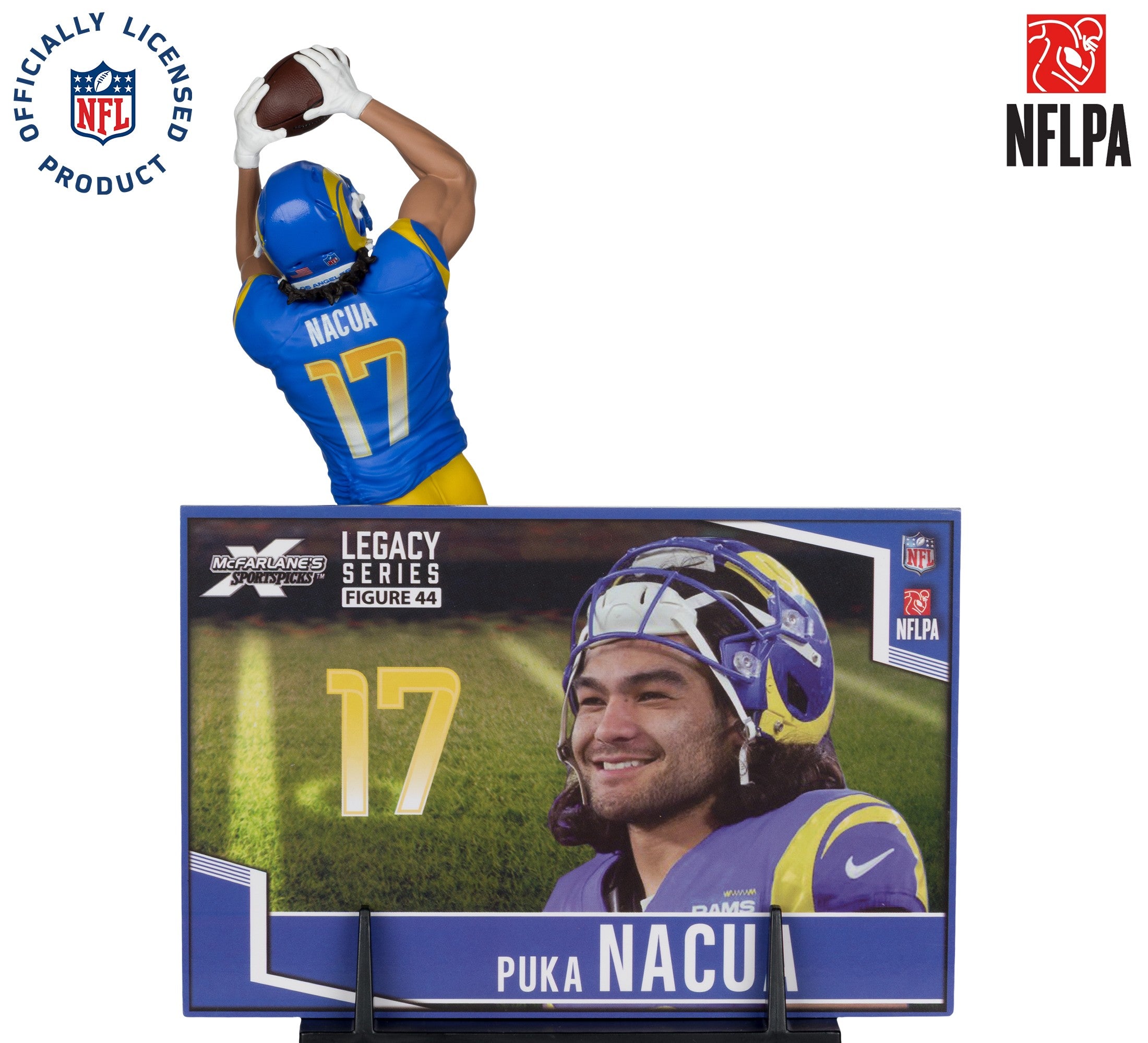 Figura Coleccionable NFL McFarlane's Rams Puka Nacua - NERIAS DEPORTES