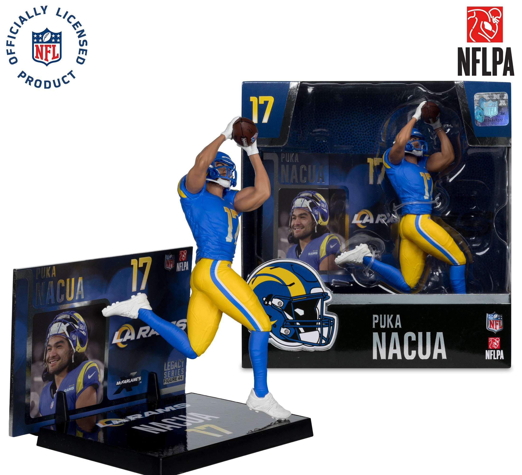 Figura Coleccionable NFL McFarlane's Rams Puka Nacua - NERIAS DEPORTES