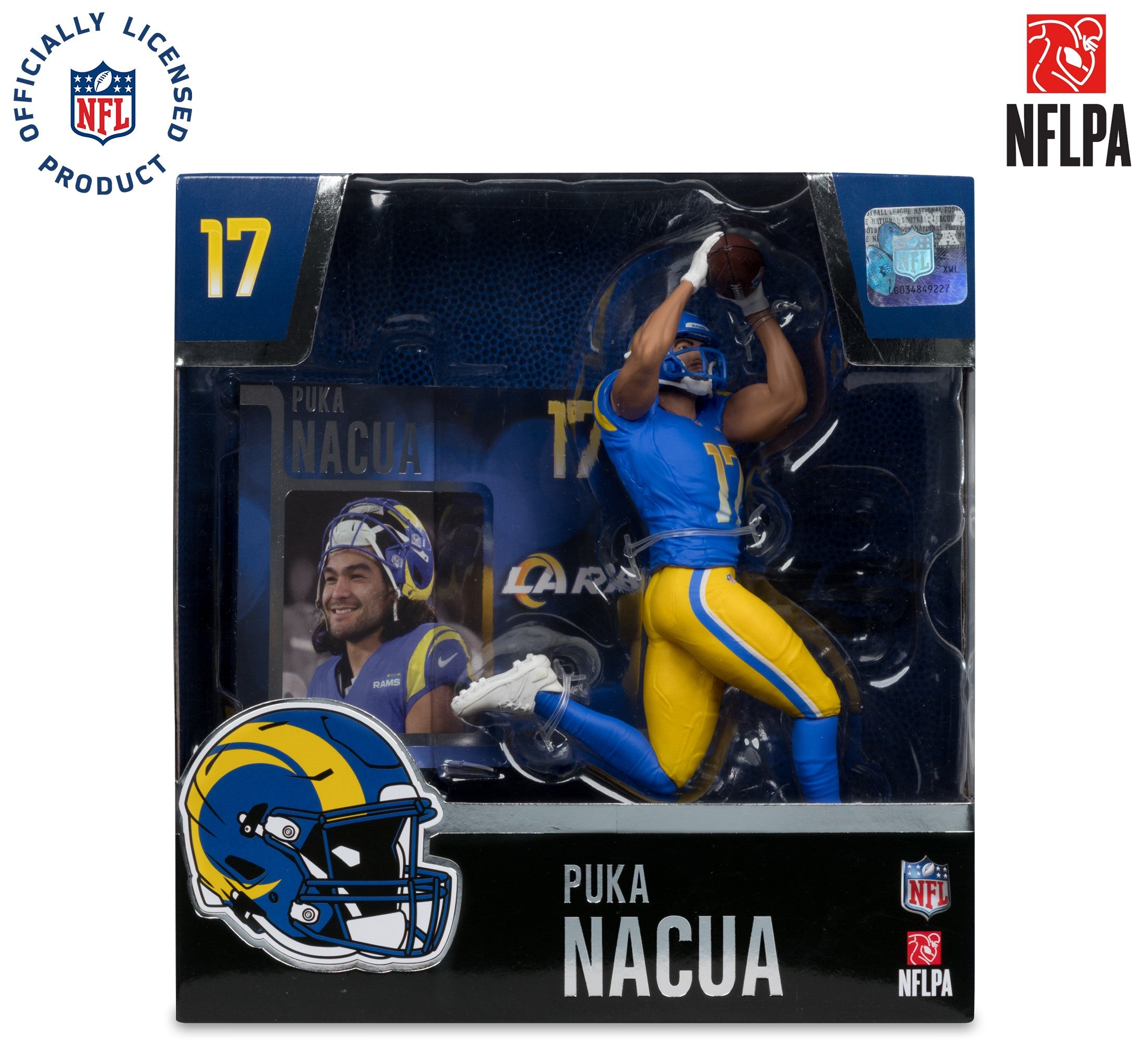 Figura Coleccionable NFL McFarlane's Rams Puka Nacua - NERIAS DEPORTES