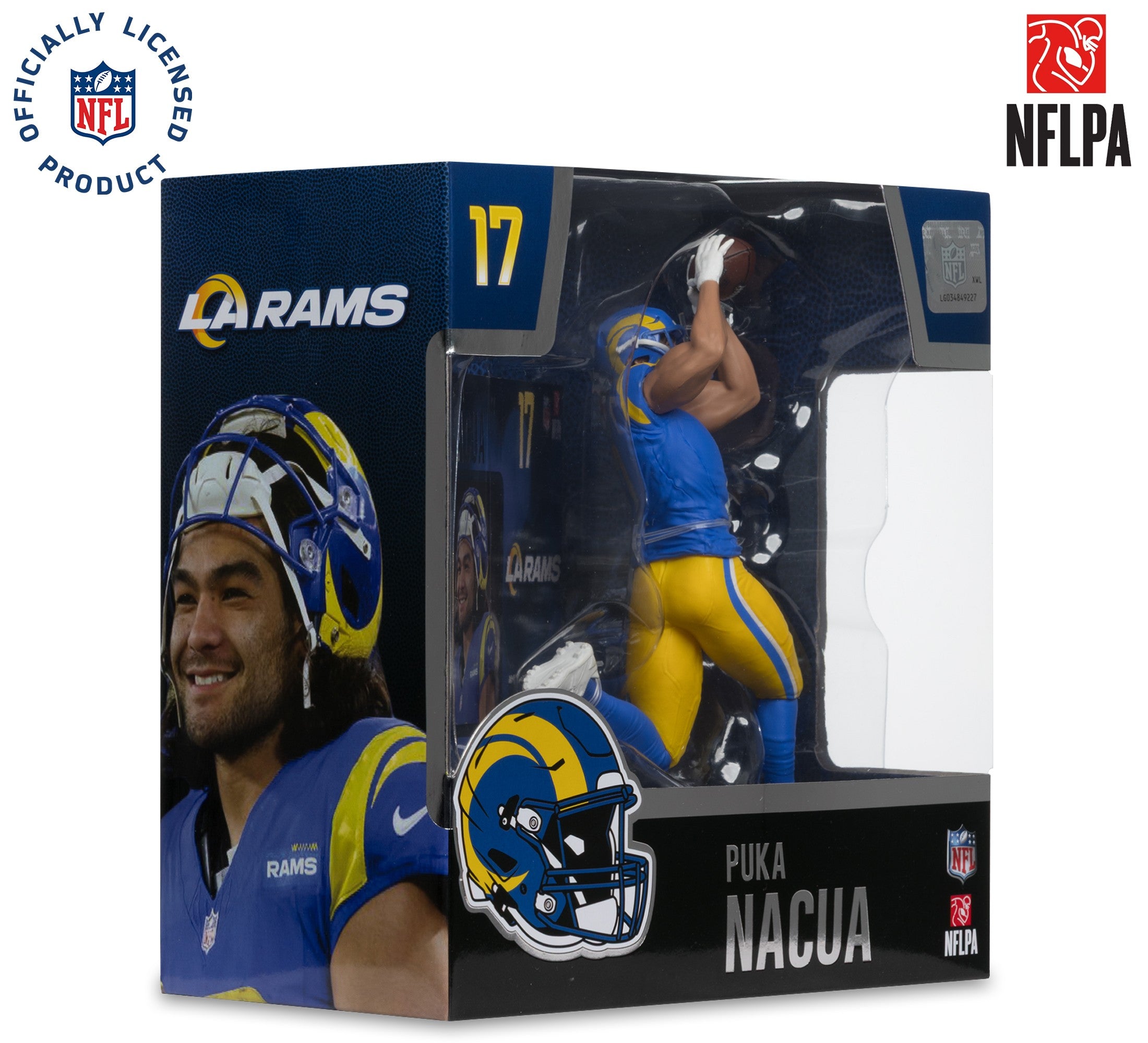 Figura Coleccionable NFL McFarlane's Rams Puka Nacua - NERIAS DEPORTES