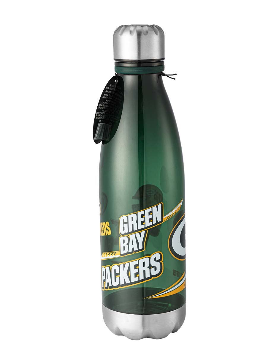 Botella NFL 25 Water Bottle Green Bay Packers 750 ml