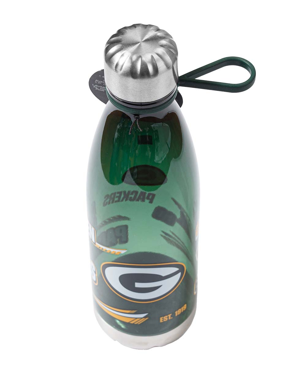 Botella NFL 25 Water Bottle Green Bay Packers 750 ml