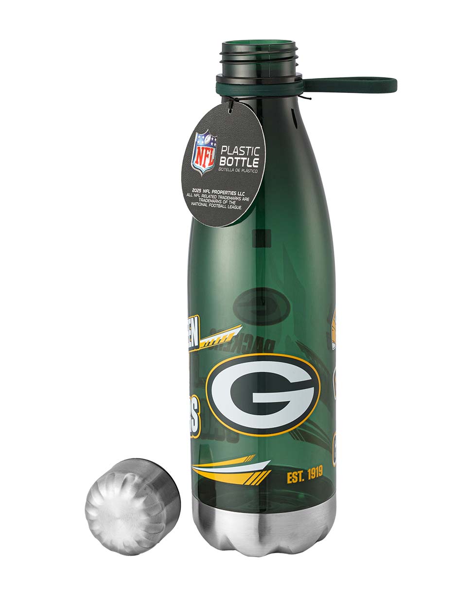 Botella NFL 25 Water Bottle Green Bay Packers 750 ml