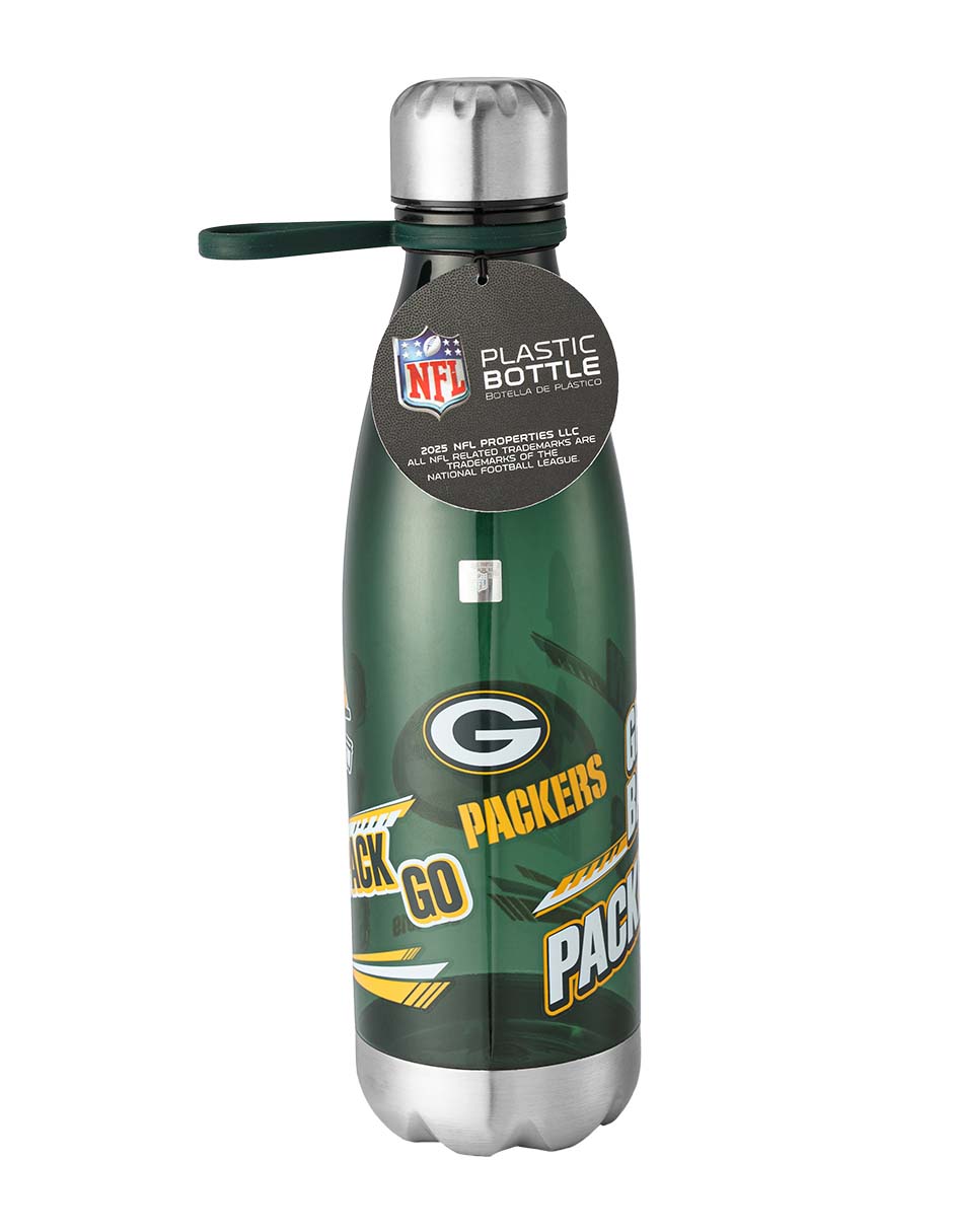Botella NFL 25 Water Bottle Green Bay Packers 750 ml