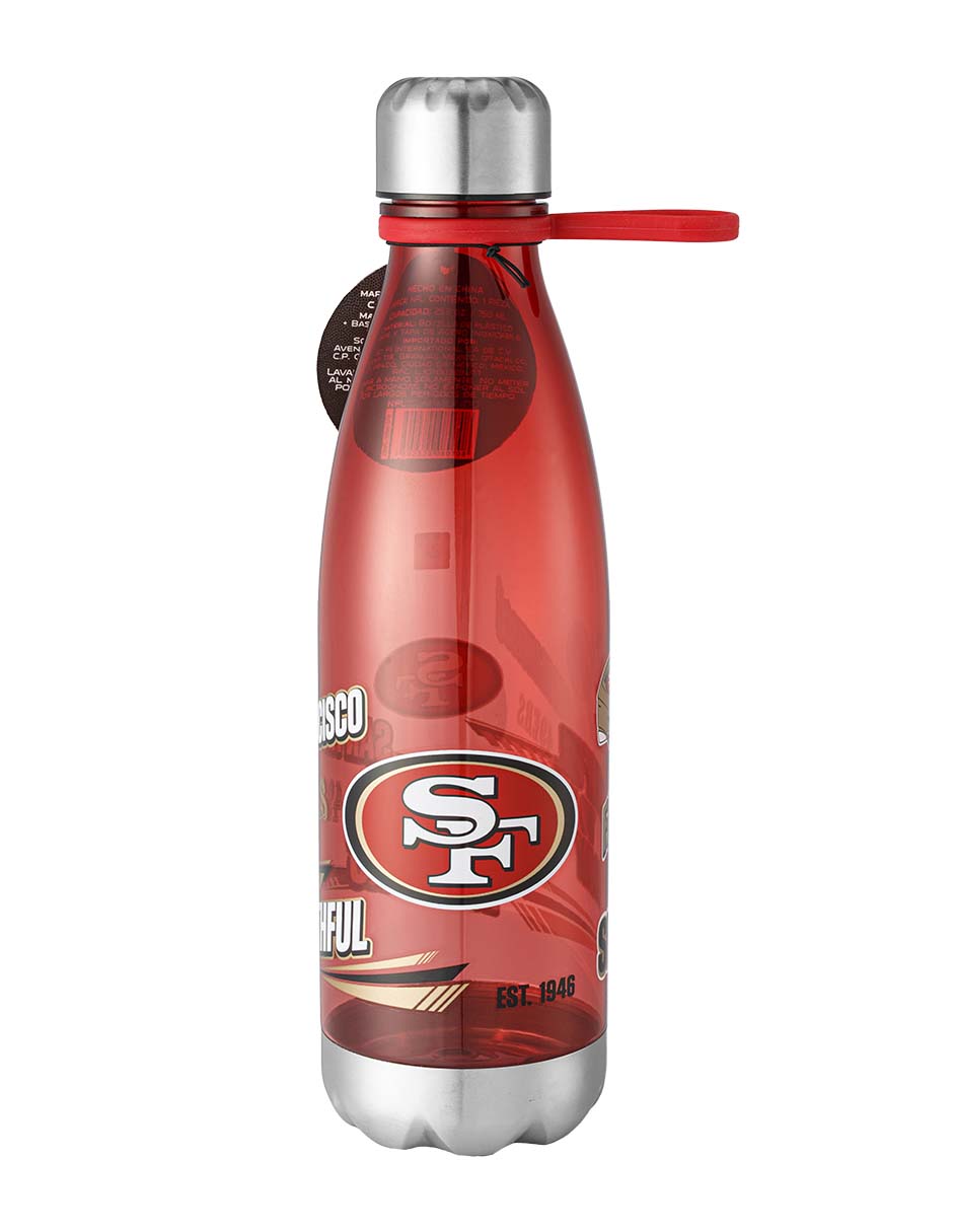 Botella NFL 25 Water Bottle San Francisco 49ers 750 ml
