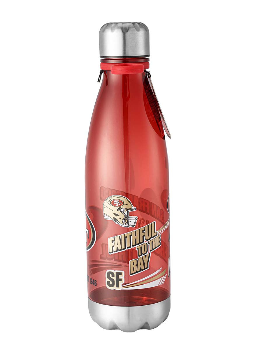 Botella NFL 25 Water Bottle San Francisco 49ers 750 ml