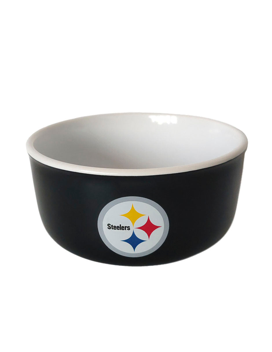 Tazón Bowl De Cerámica Cereal 1000ml NFL 25 Steelers