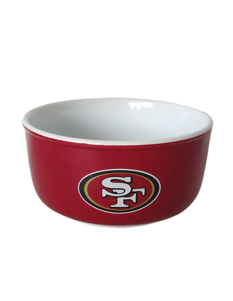 Tazón Bowl De Cerámica Cereal 1000ml NFL 25 49ers