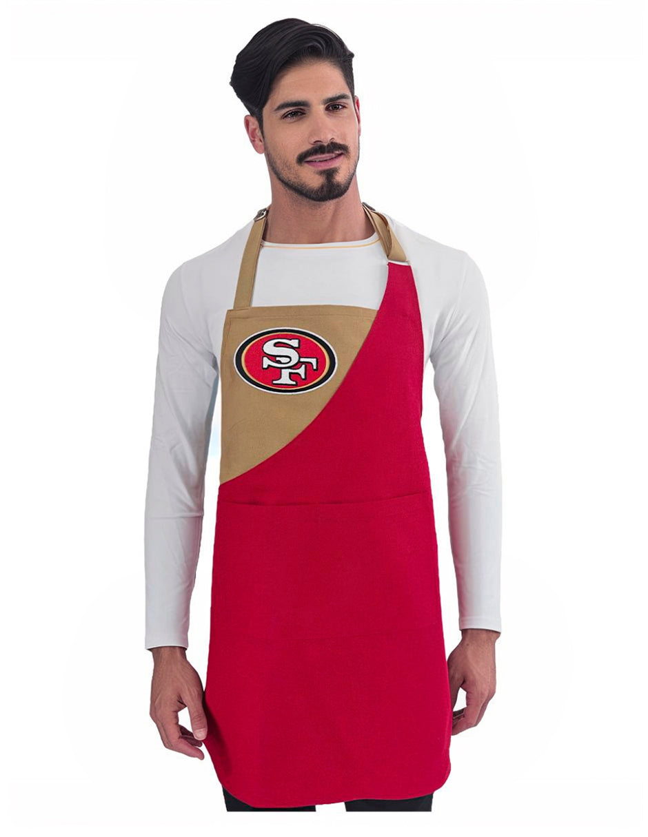 Delantal Con Bolsillos NFL 25 San Francisco 49ers