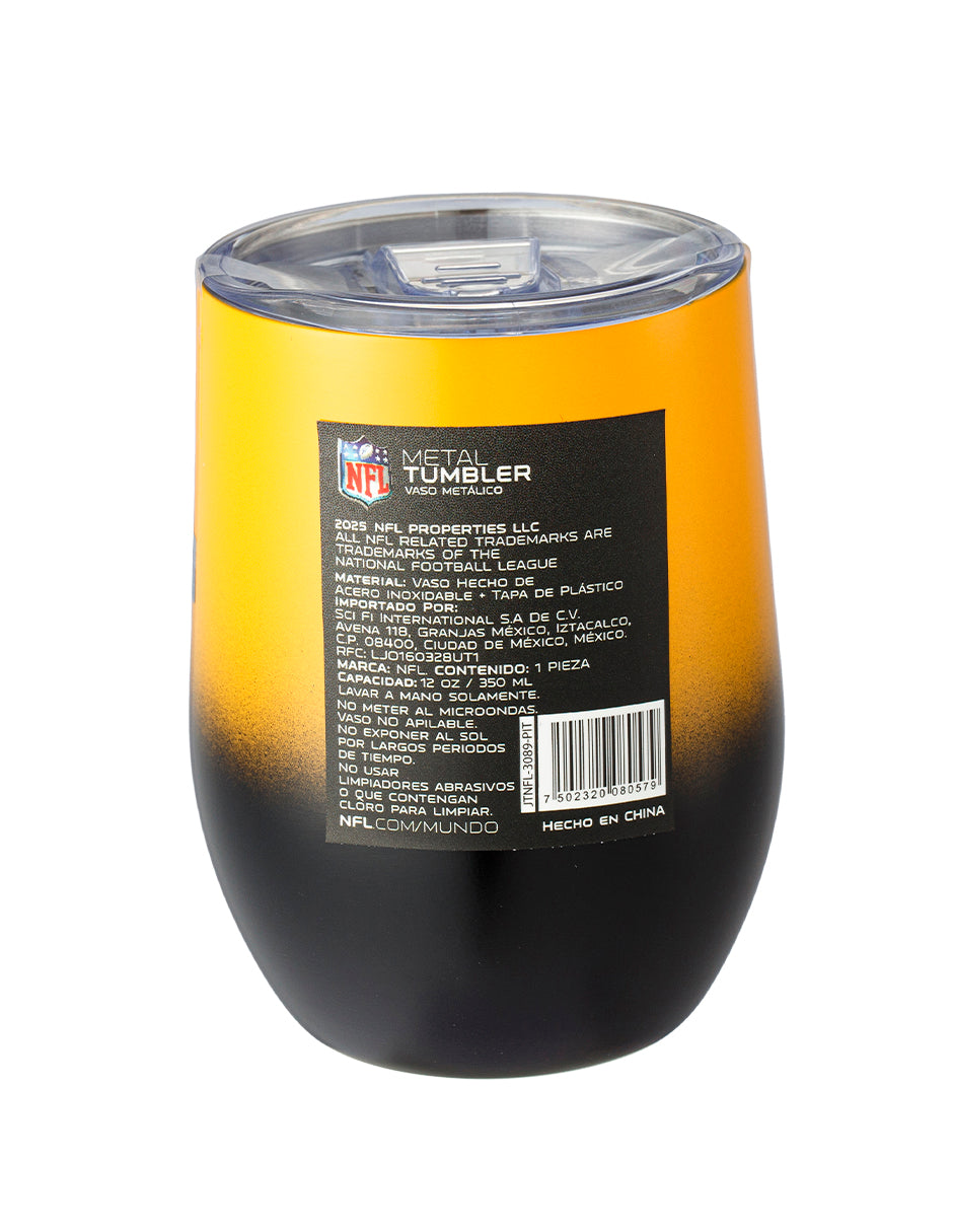 Vaso NFL 25 Wine Tumbler Pittsburgh Steelers 355 ml