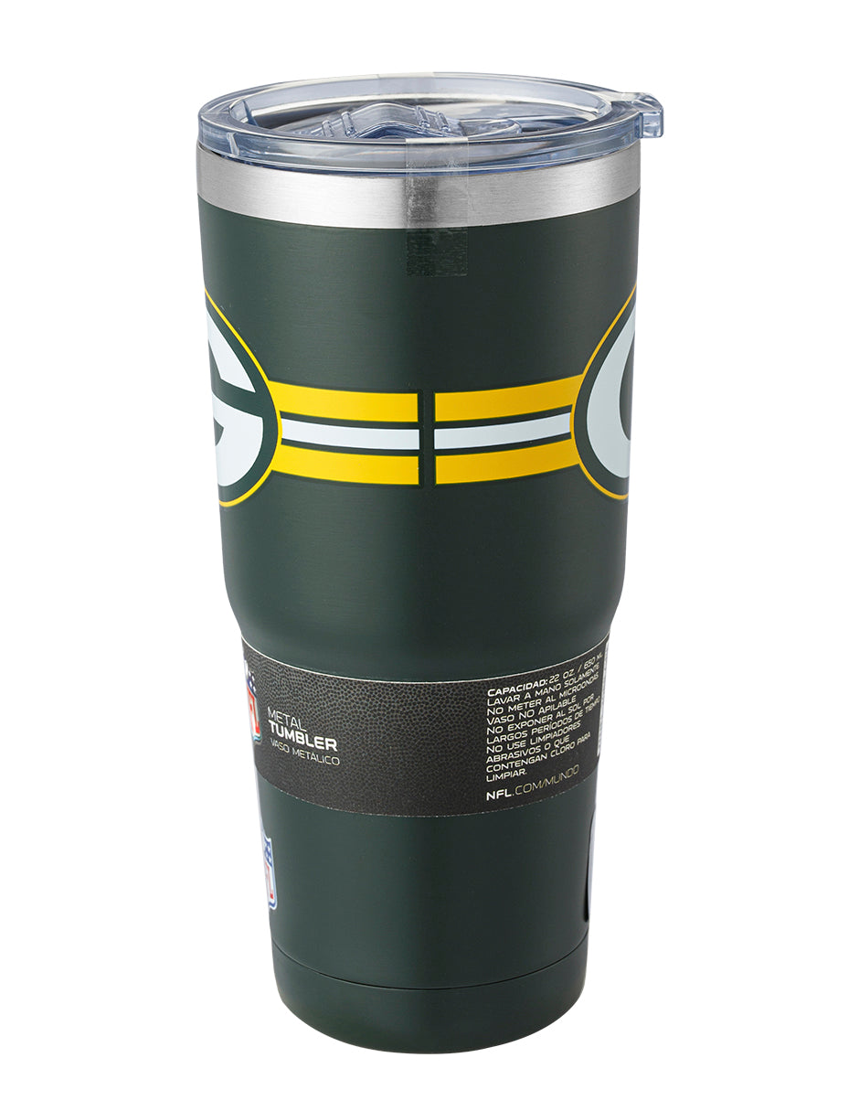 Termo NFL 25 Metal Tumbler Green Bay Packers 650ml
