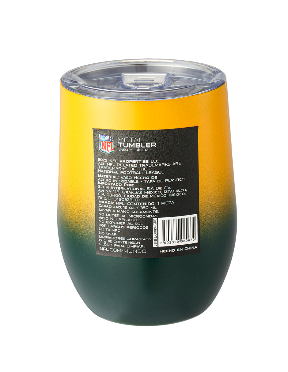 Vaso NFL 25 Wine Tumbler Green Bay Packers 355 ml