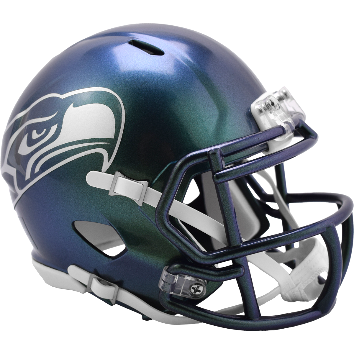Casco Mini Speed Riddell Rivalries 25 NFL Seattle Seahawks